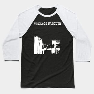 Teenage Fanclub - Black and White Simple Tee Baseball T-Shirt